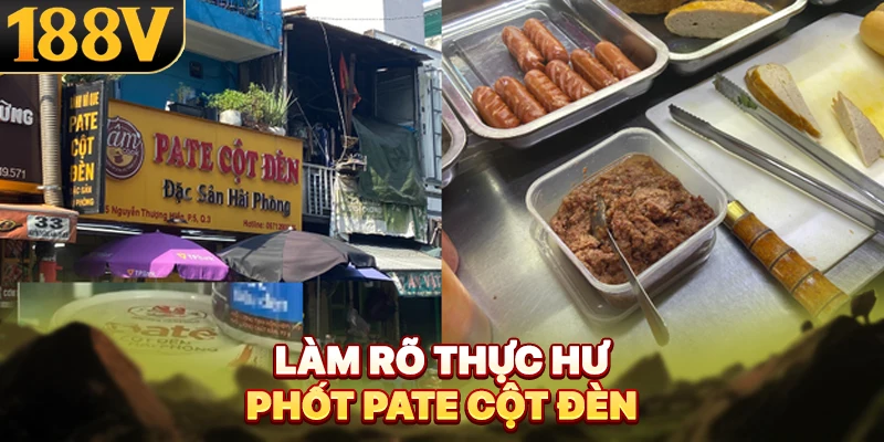 Làm rõ thực hư phốt pate cột đèn
